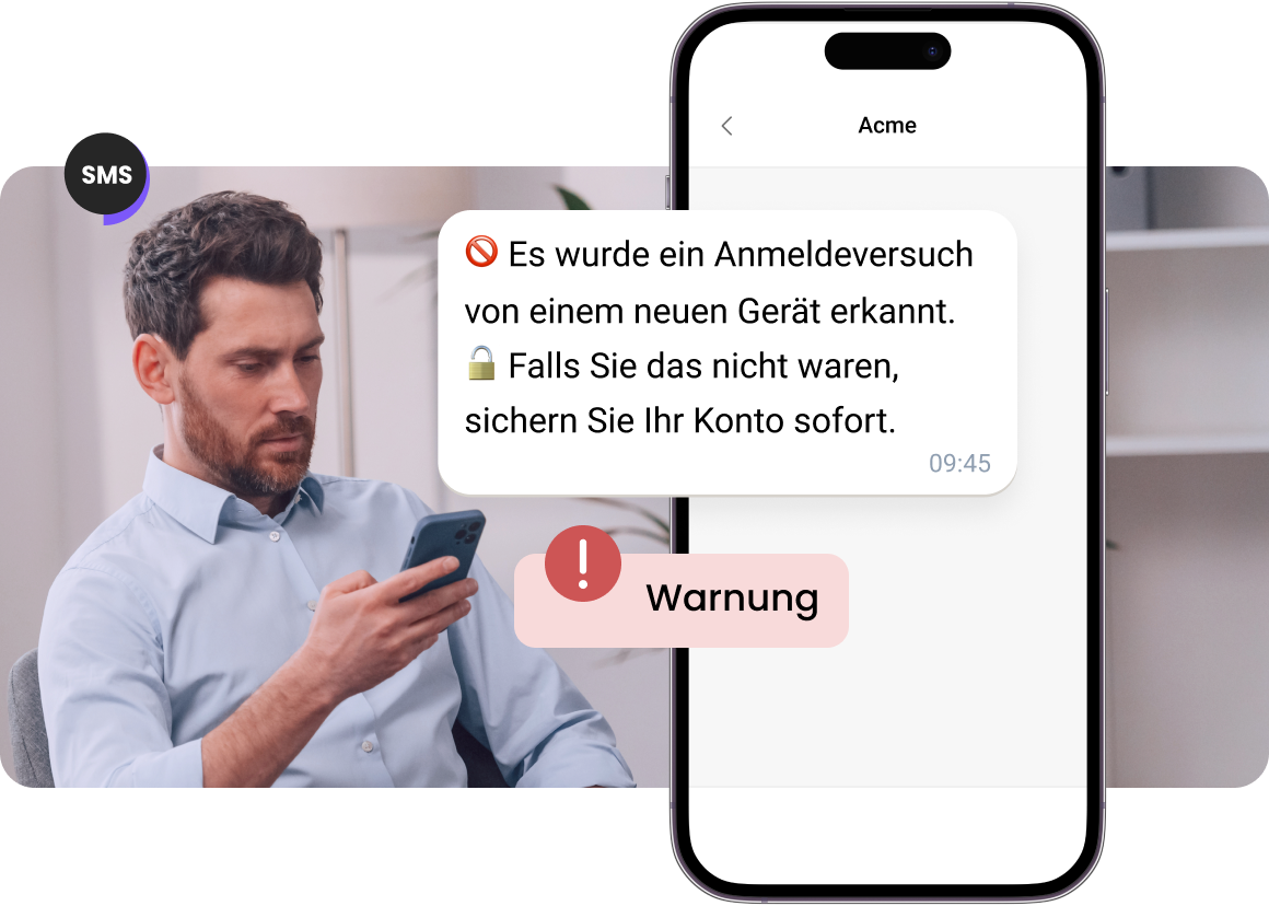 SMS-Benachrichtigungsdienst