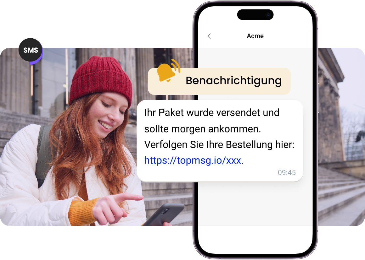 SMS-Benachrichtigungen